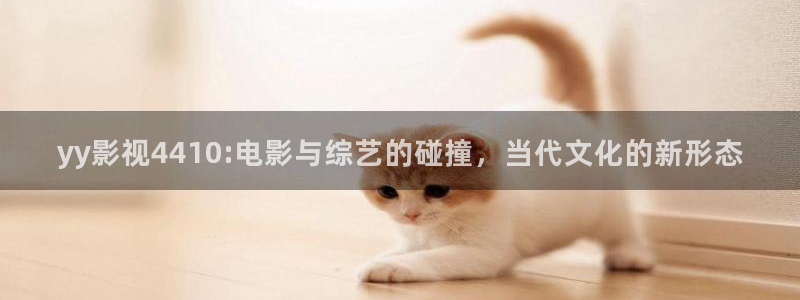 日韩第一浮力影院：yy影视4410:电影与综艺的碰撞，当代文化的新形态